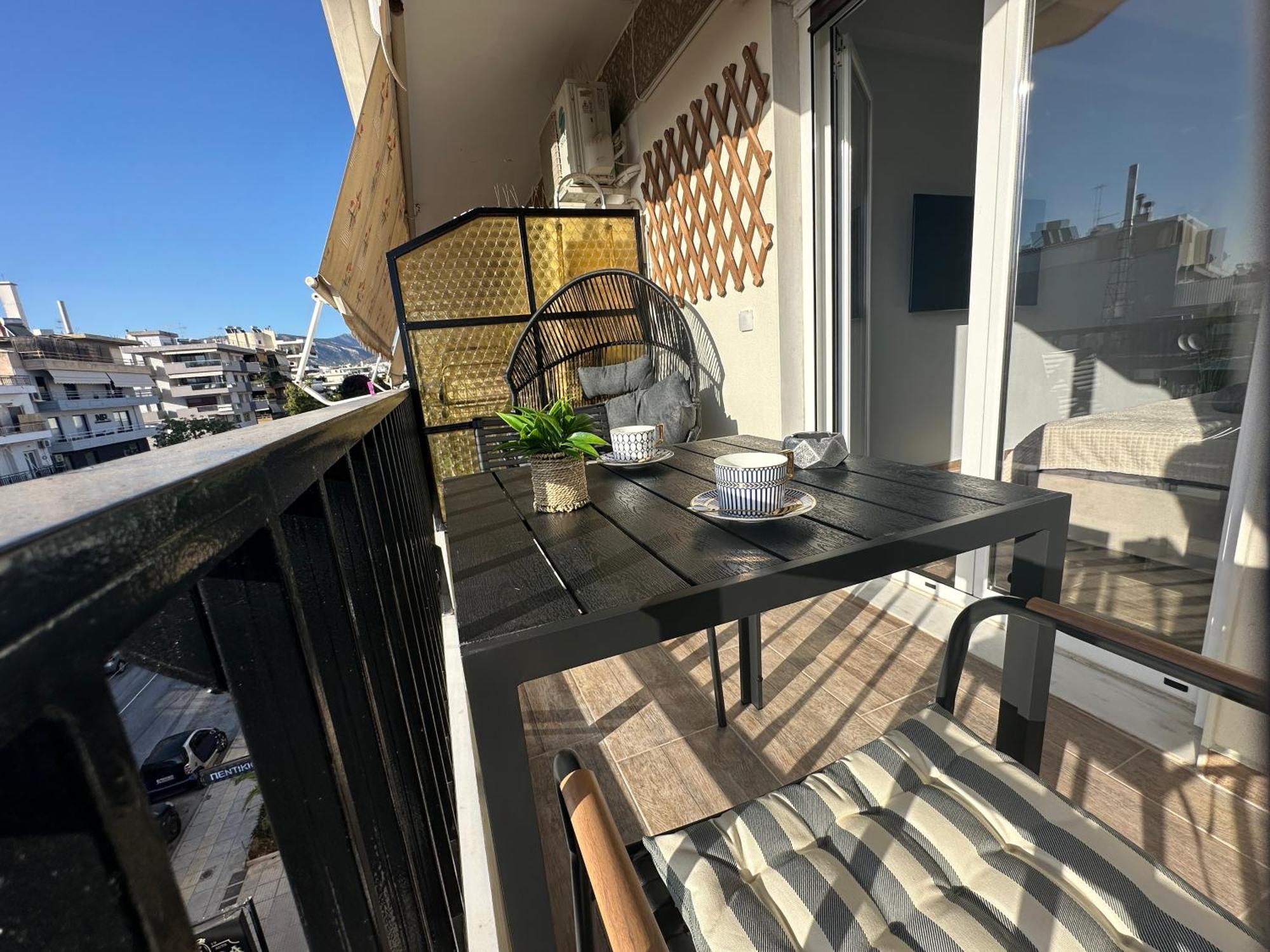 Glyfada Sunset Seaview Cozy Apartment A Atina Dış mekan fotoğraf