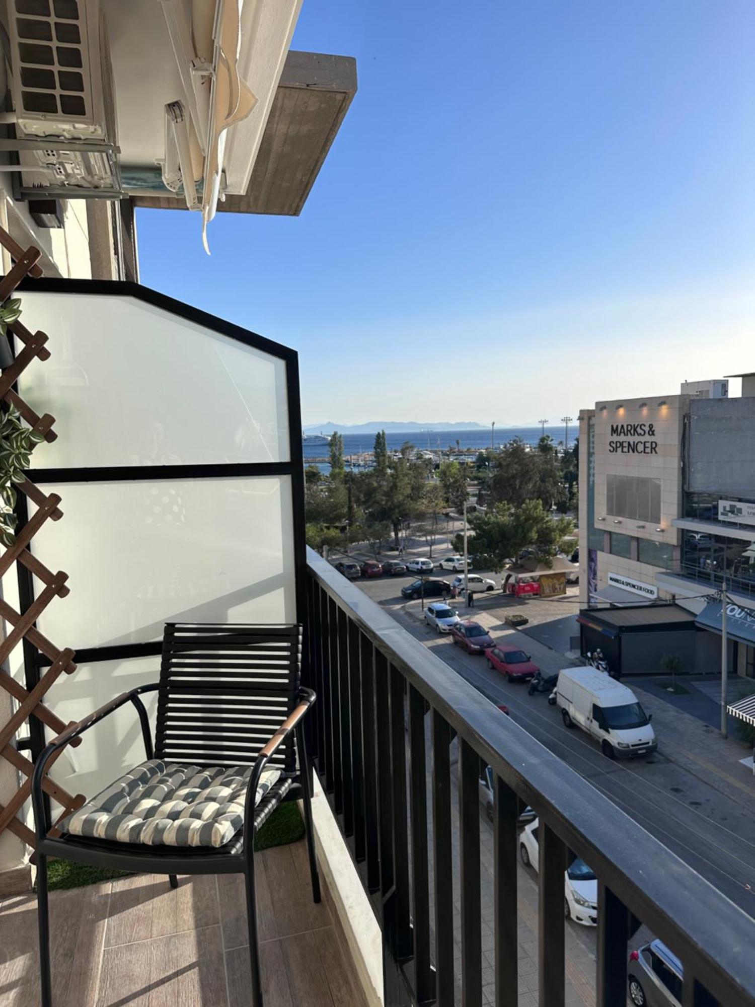 Glyfada Sunset Seaview Cozy Apartment A Atina Dış mekan fotoğraf
